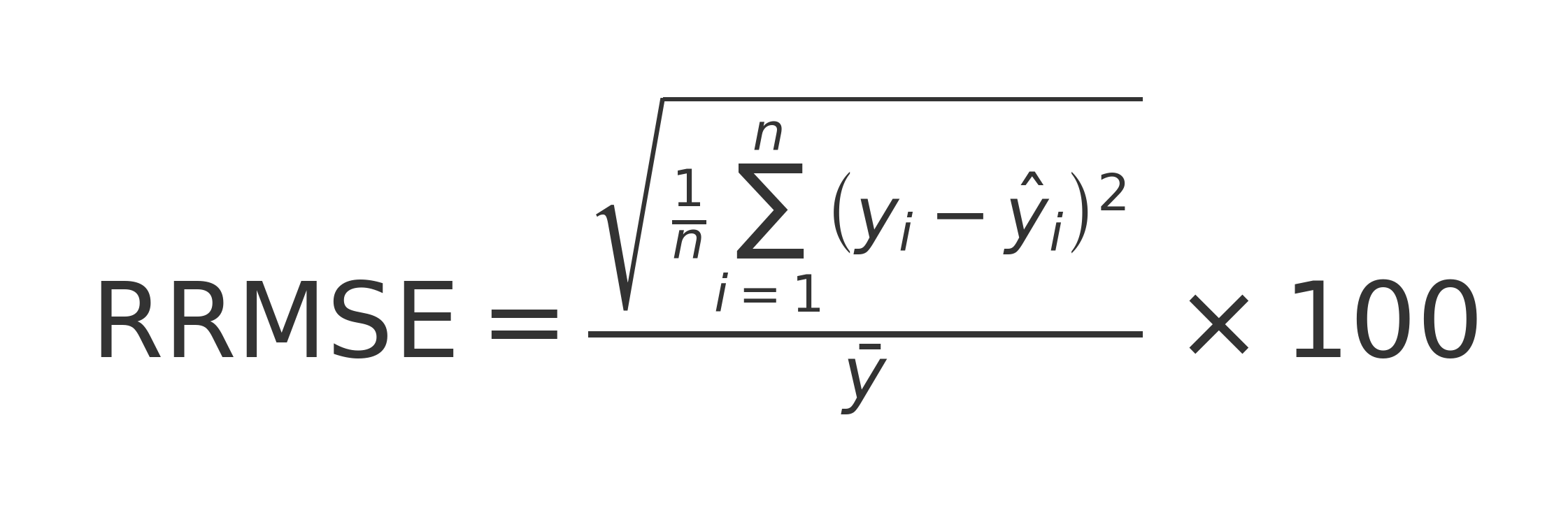 relative rmse
